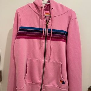 Aviator nation 5 stripe hoodie